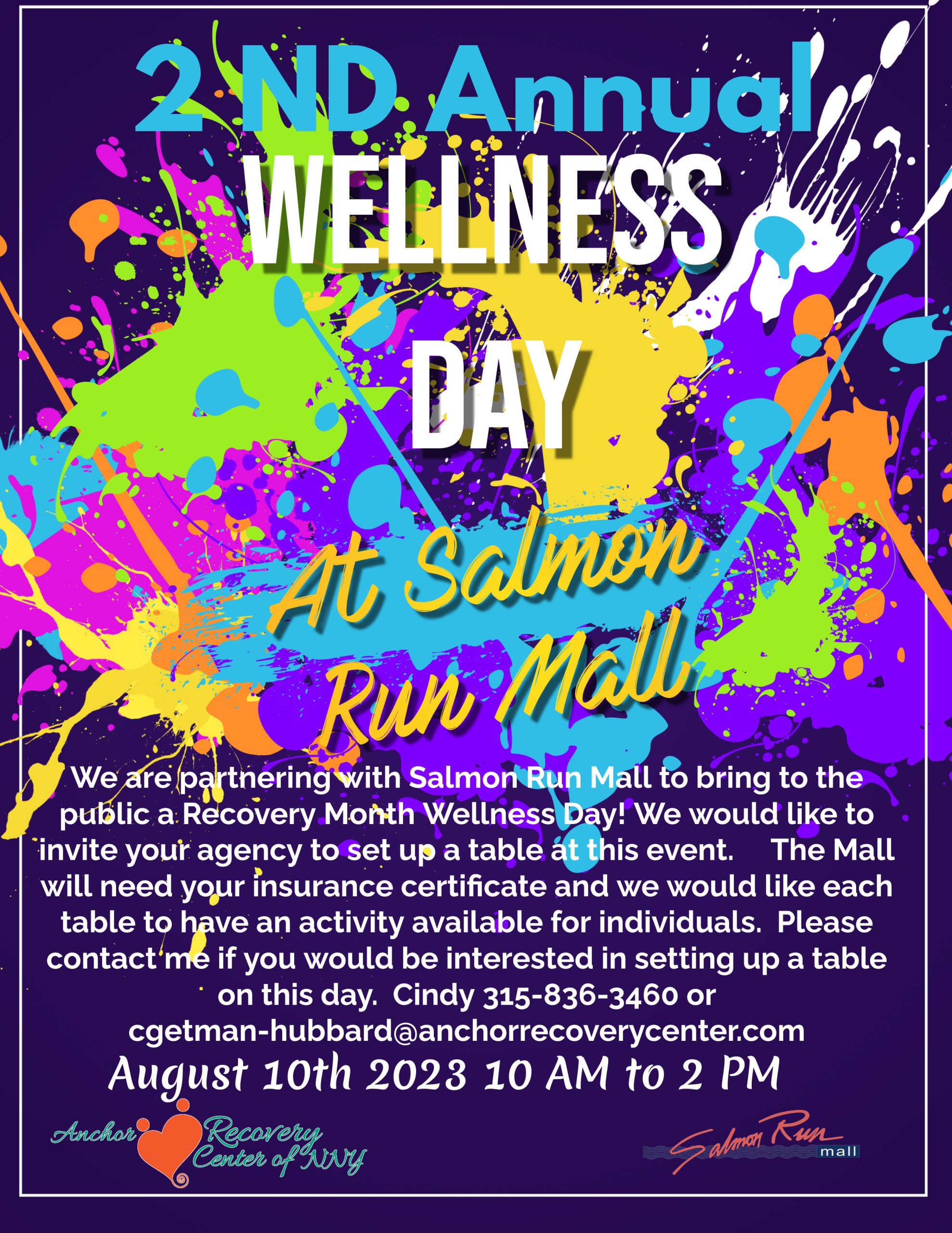 Invite to mall Wellness Day
