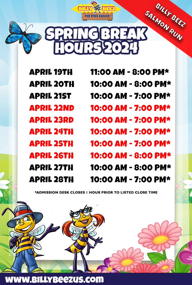 2024 Spring Break Hours EBlast SAL