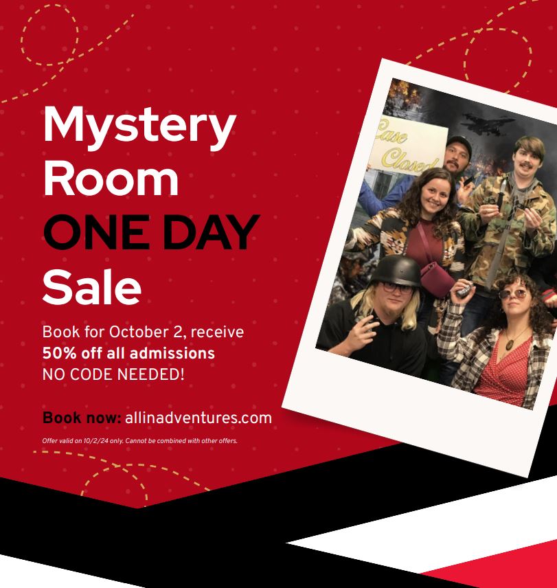 MysteryRoom OneDaySale 100224