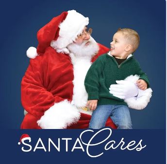 Santa Cares Graphic
