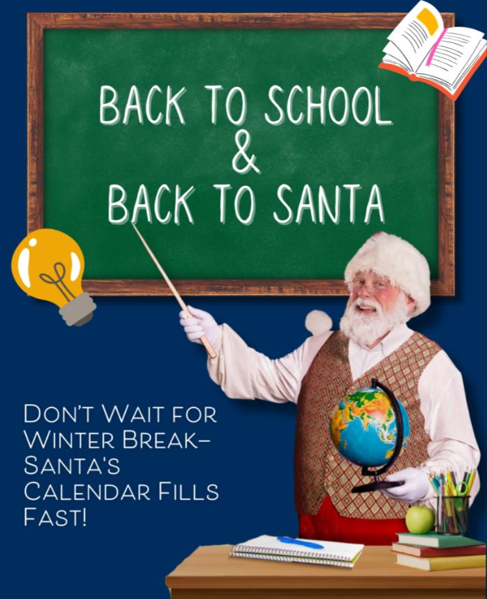 Back to School Santa
