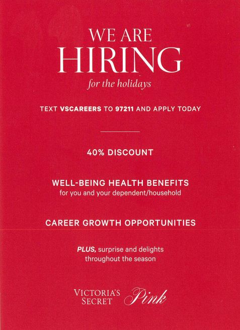 VS Now Hiring