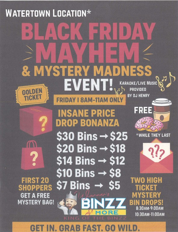 Binz Black Friday