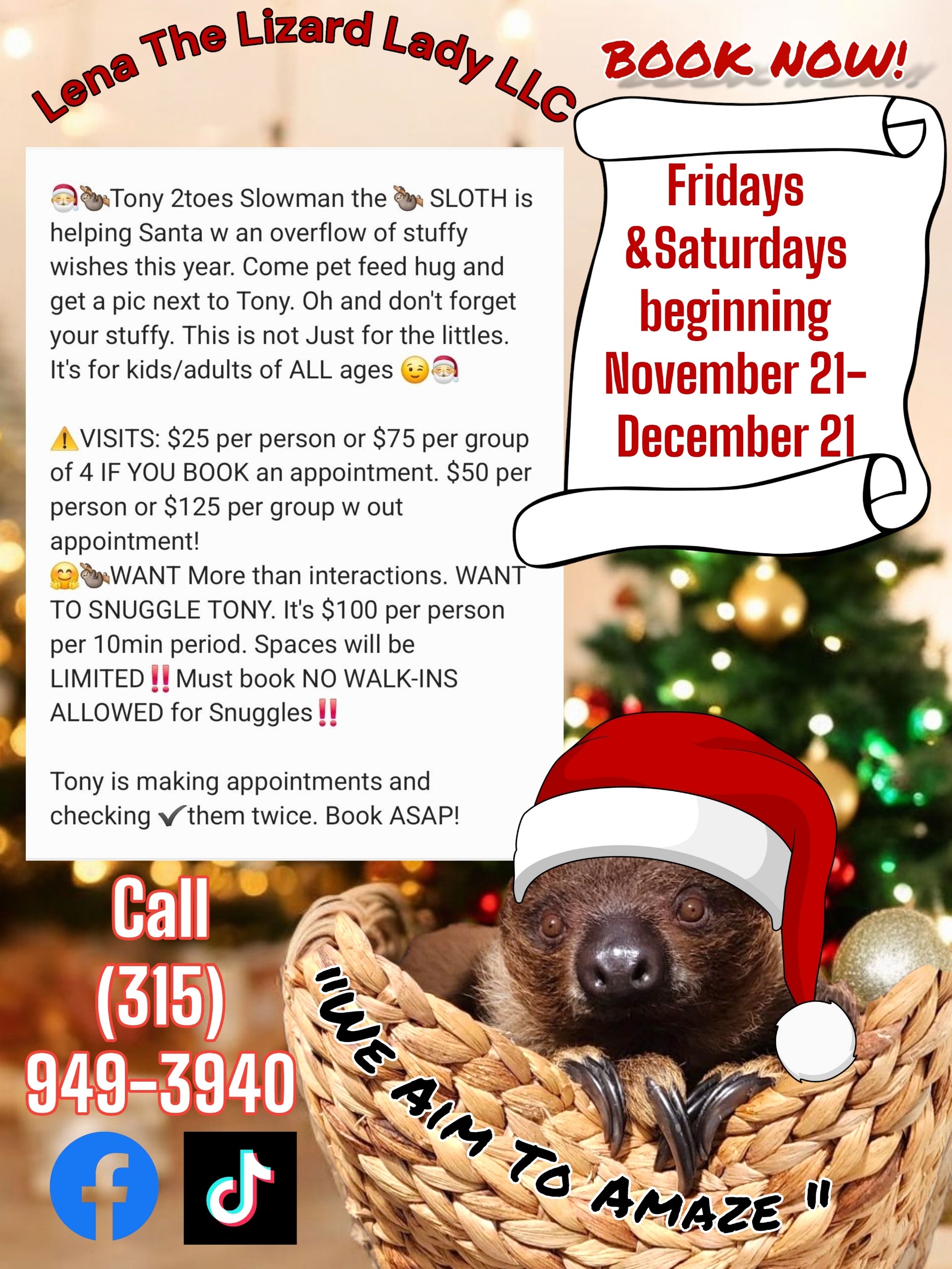 Blanche and Oliver Sloth