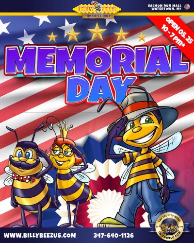 Billy Beez Memorial Day Hours