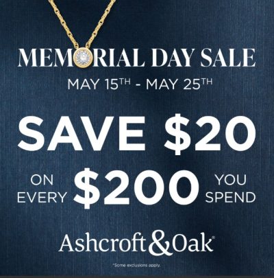 Memorial Day Sale