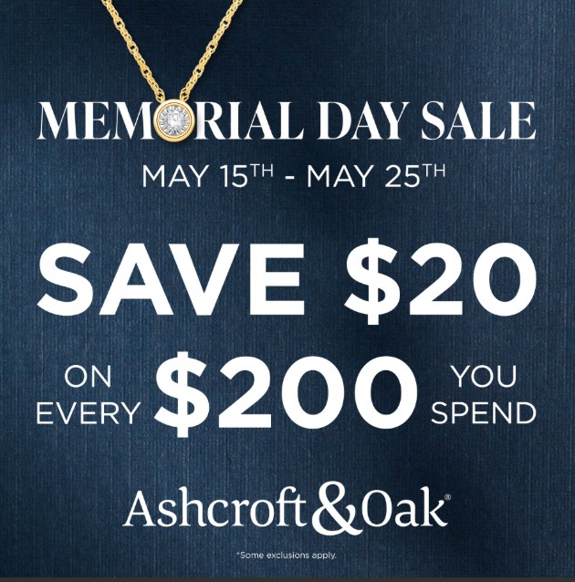 Memorial Day Sale