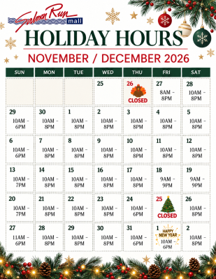 Holiday Hours